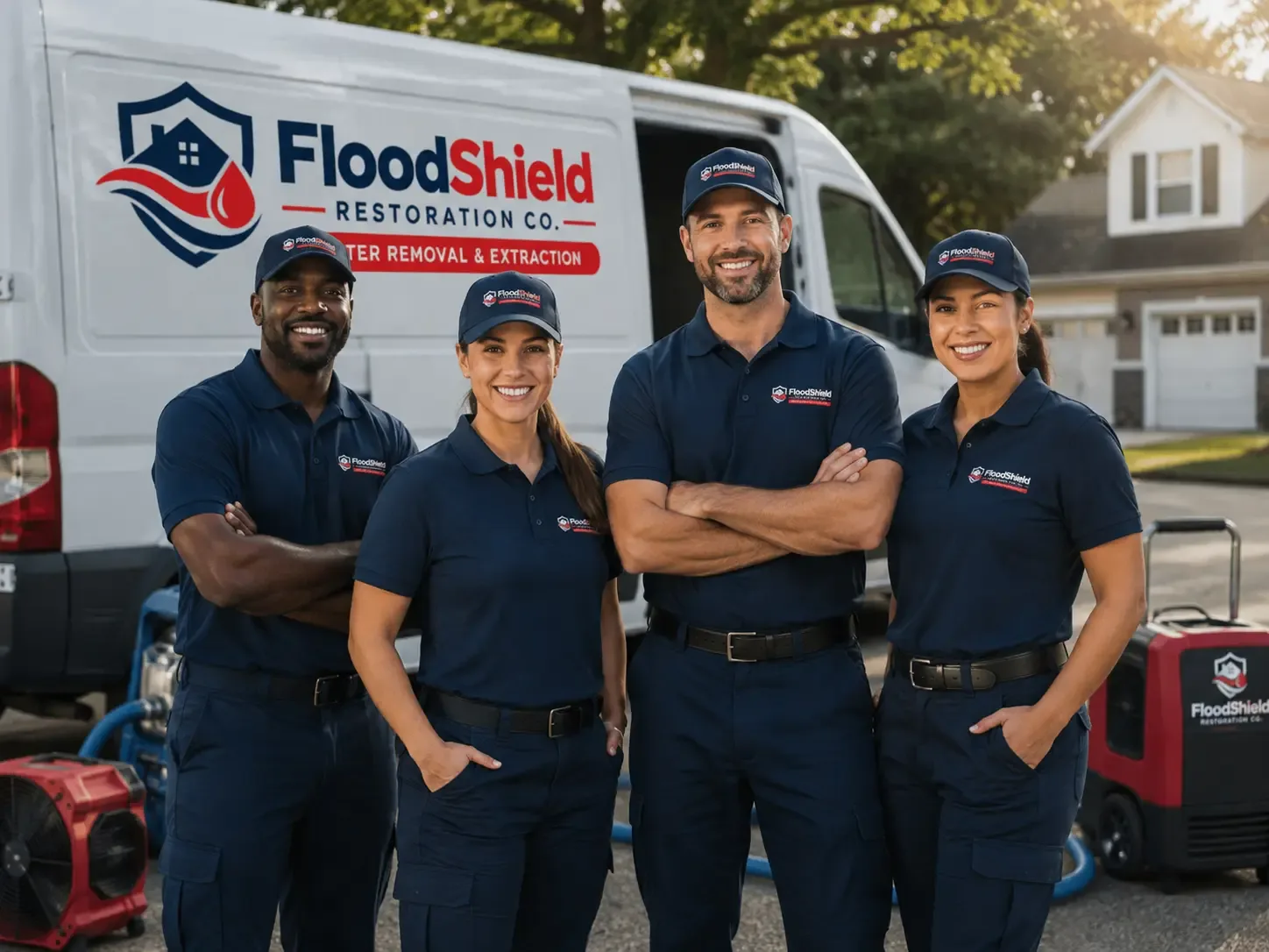 Flood Damage Restoration company in Fairfax, VT
